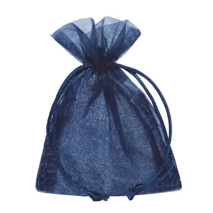 Piovaccari Busta Portaconfetti Organza Blue 7,5 x 10 Cm 10 Pz
