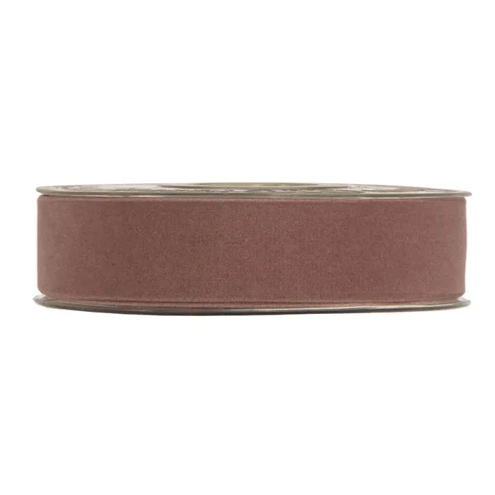 Piovaccari Nastro Double Velvet H 25 Mm L 7 Mt Malva