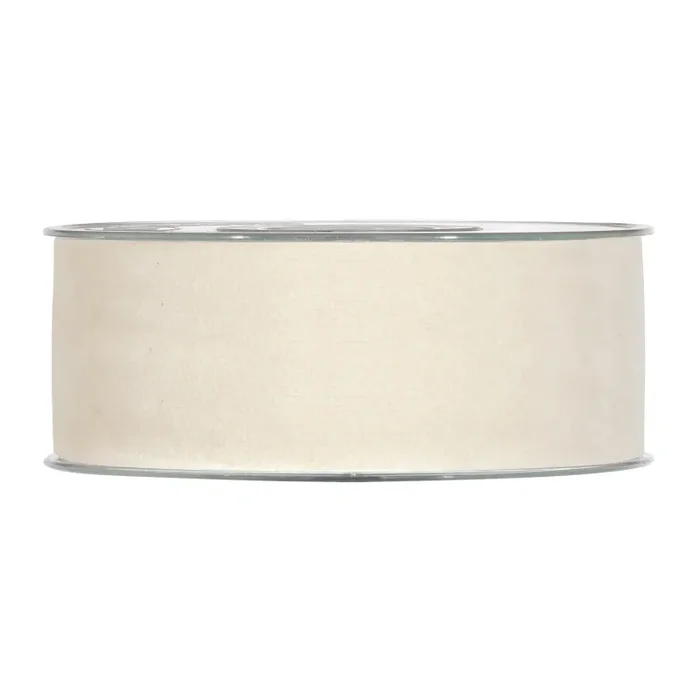 Piovaccari Nastro Double Velvet H 40 Mm L 7 Mt Light Cream