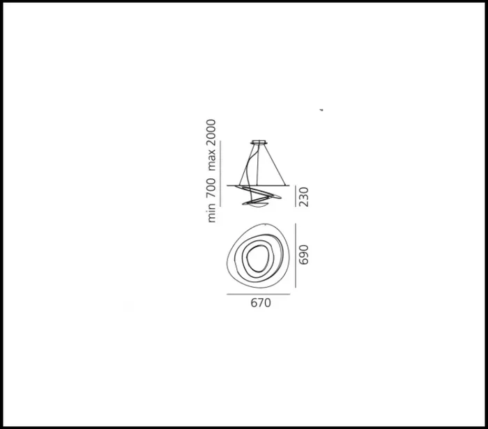 Pirce Mini lampada a sospensione Moda - immagine 3