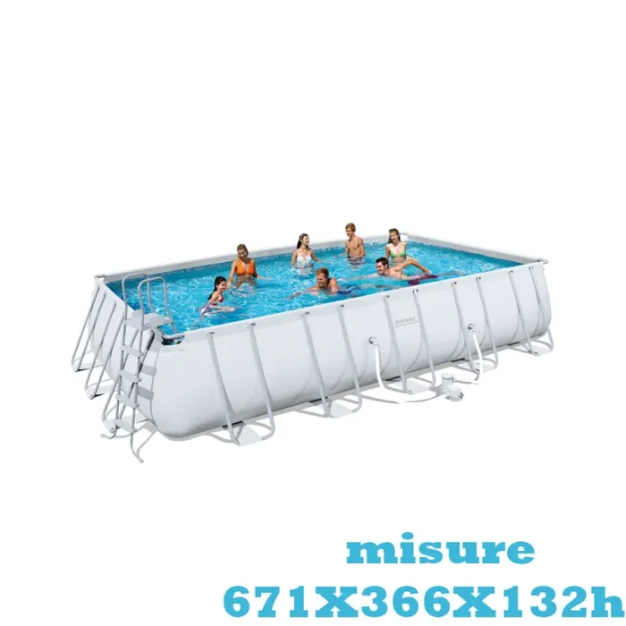 Piscina fuori terra Bestway POWER STEEL FRAME 6,71 x3,66 xh.1,32 m 56278