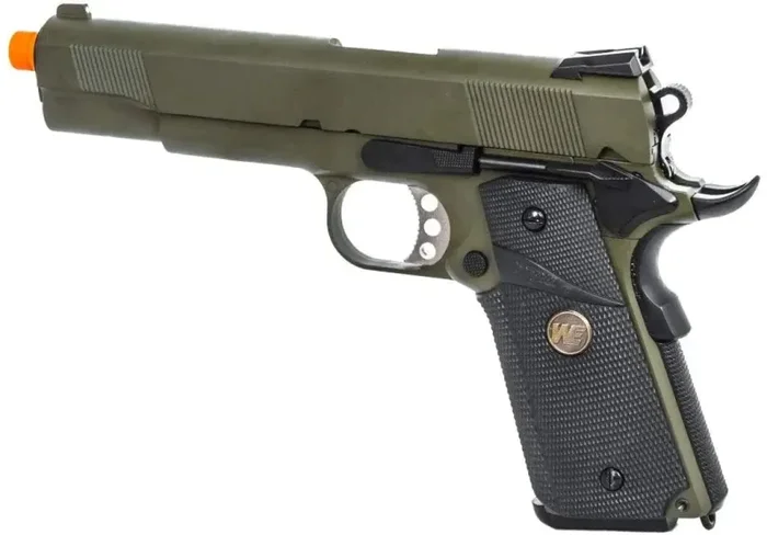 Pistola a gas 1911 Meu – KjWorks OD green - immagine 2