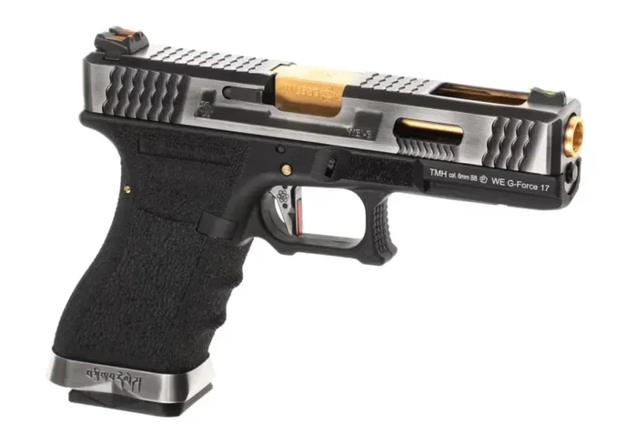Pistola a Gas Glock G17SV WE G-Force Black e Gold