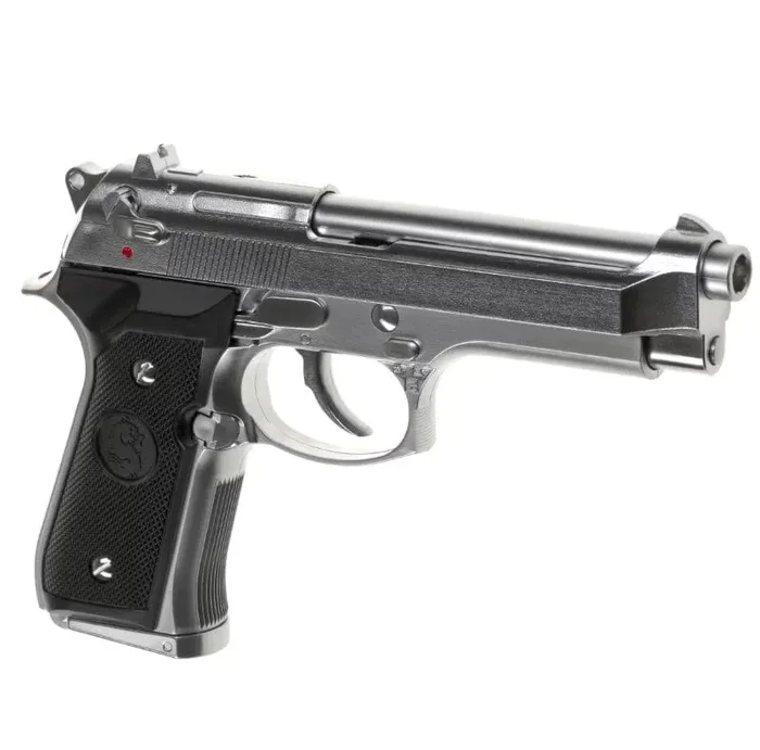 Pistola a Gas M9 Silver Blowback – Ls