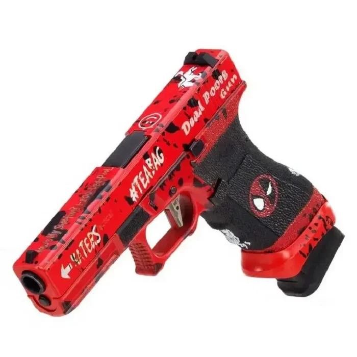 Pistola Softair Glock G17 WE Deadpool - immagine 3