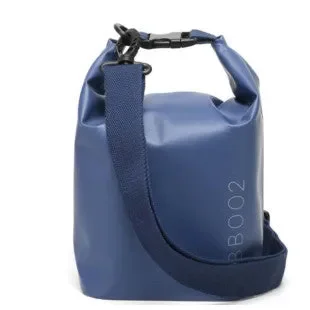 Più Forty +40 BAYBAG Borsa 5 Lt Waterproof Tarpaulin 500D Midnight Blue No Cuciture