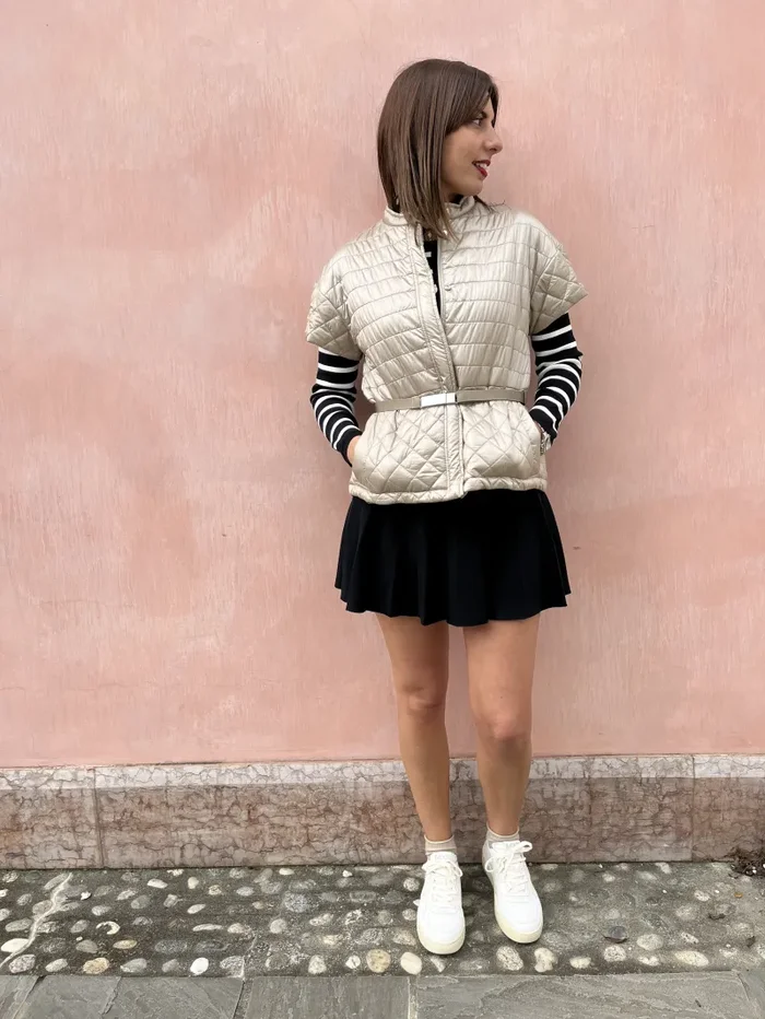 PIUMINO CORTO SMANICATO - immagine 2