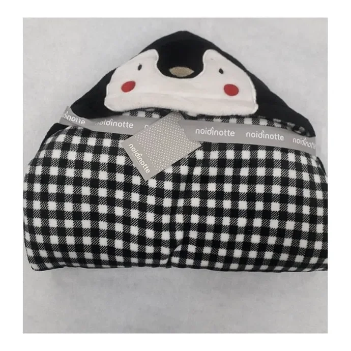 plaid con cappuccio penguin noi di notte colore foto misura unica