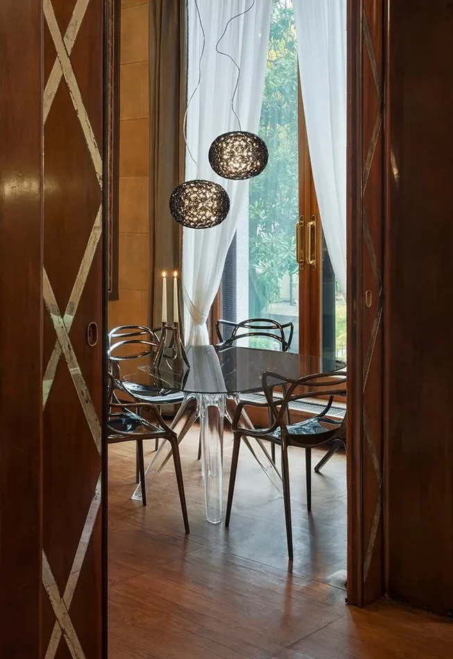 PLANET SOSPENSIONE AMBRA Vendita calda - immagine 3