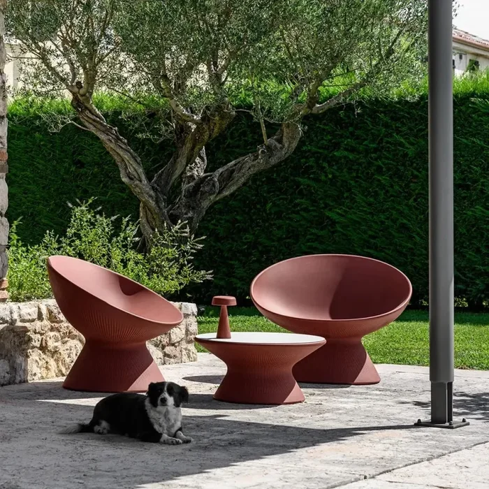 Plust Tavolino Fade Caffè Indoor & Outdoor Lava - immagine 3