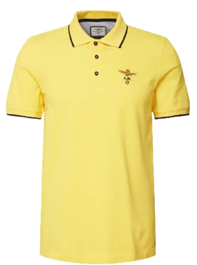 Polo Uomo Aeronautica Militare Art. 231PO1308P82 P-E 23 Colore e misura a scelta - immagine 2