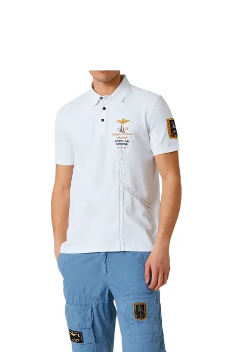 Polo Uomo Aerounatica Militare Art. 231PO1695P191 P-E 23 Colore foto