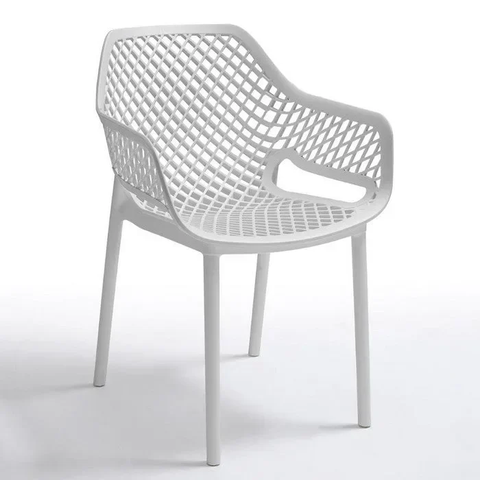 Poltrona ergonomica impilabile in polipropilene – Aria - immagine 2