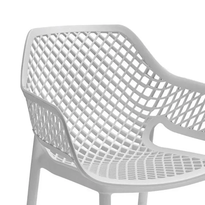 Poltrona ergonomica impilabile in polipropilene – Aria - immagine 3