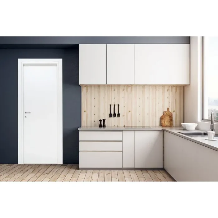PORTA BASIC BIANCO LISCIO BATTENTE – 210 x 90 DESTRA - immagine 3