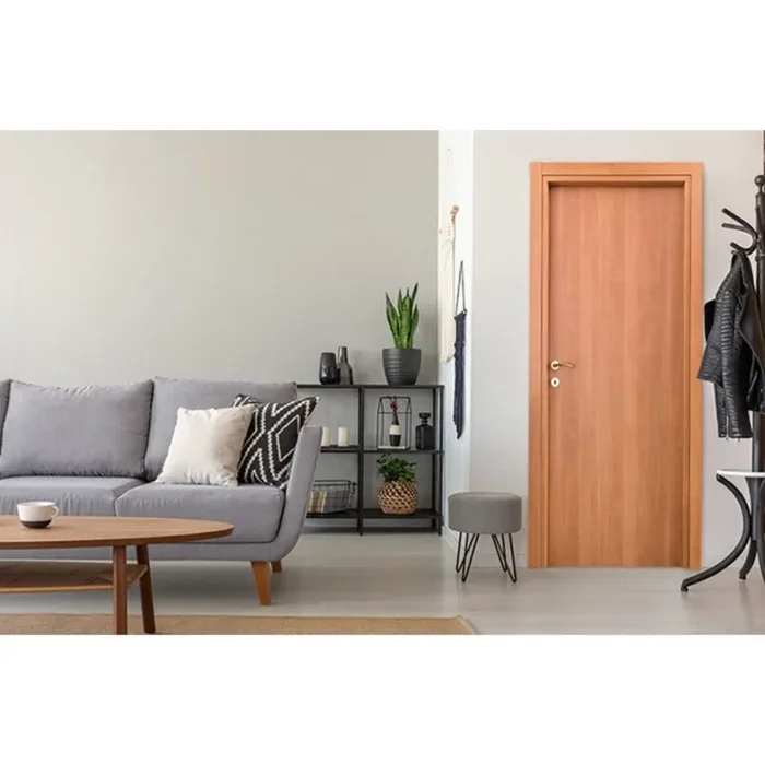 PORTA BASIC NOCE BIONDO BATTENTE – 210 x 80 DESTRA - immagine 3