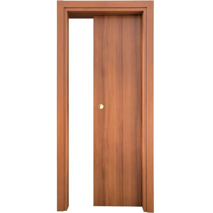 PORTA BASIC NOCE NAZIONALE SCORREVOLE INTERNO MURO – 210 x 80 – REVERSIBILE