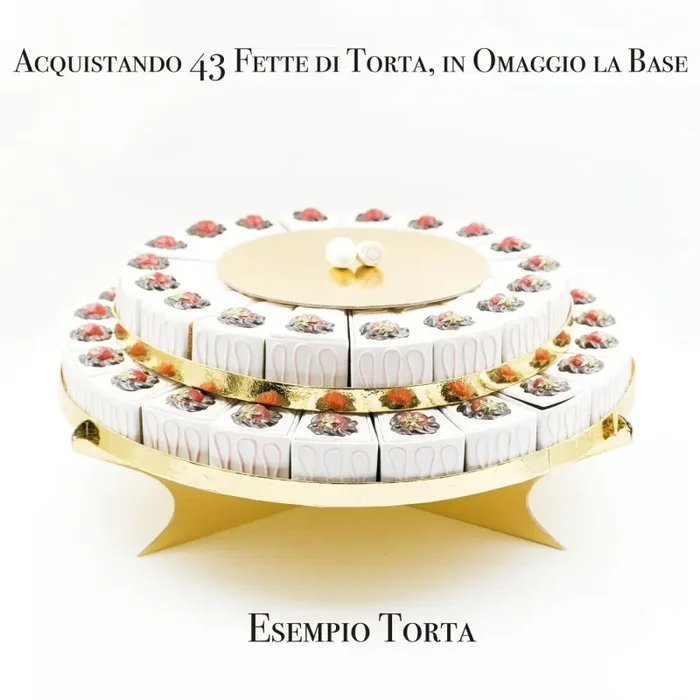 Porta Bon-Bon Fetta Torta Fragola Vendita calda - immagine 2