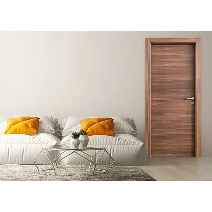 PORTA MATRIX NOCE LEUCA BATTENTE – 210 x 90 SINISTRA - immagine 3