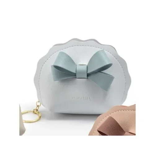 PORTACHIAVI POCHETTE CELESTE (9×12,5cm)-CLISPBAG MH848