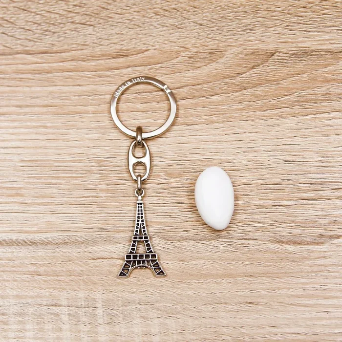 Portachiavi Tour Eiffel Traforato Linea Parigi