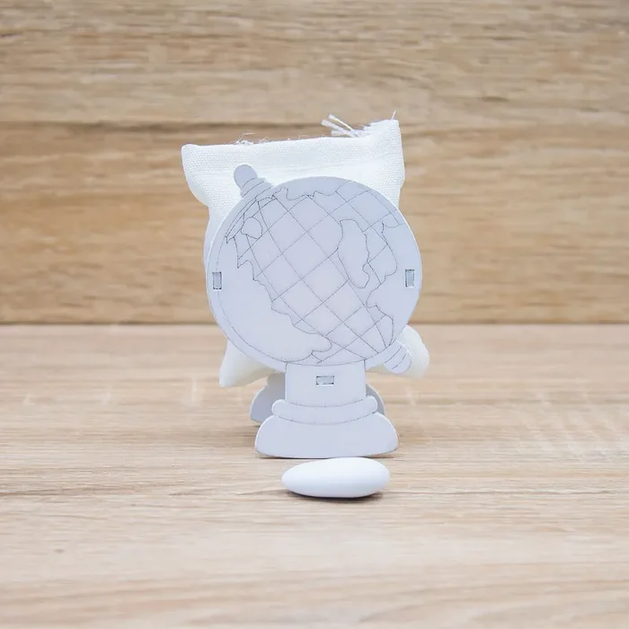 Portaconfetti Mappamondo Tema Viaggio