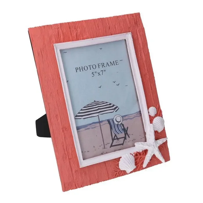 Portafoto da tavolo in legno mare 19×24 cm Moda