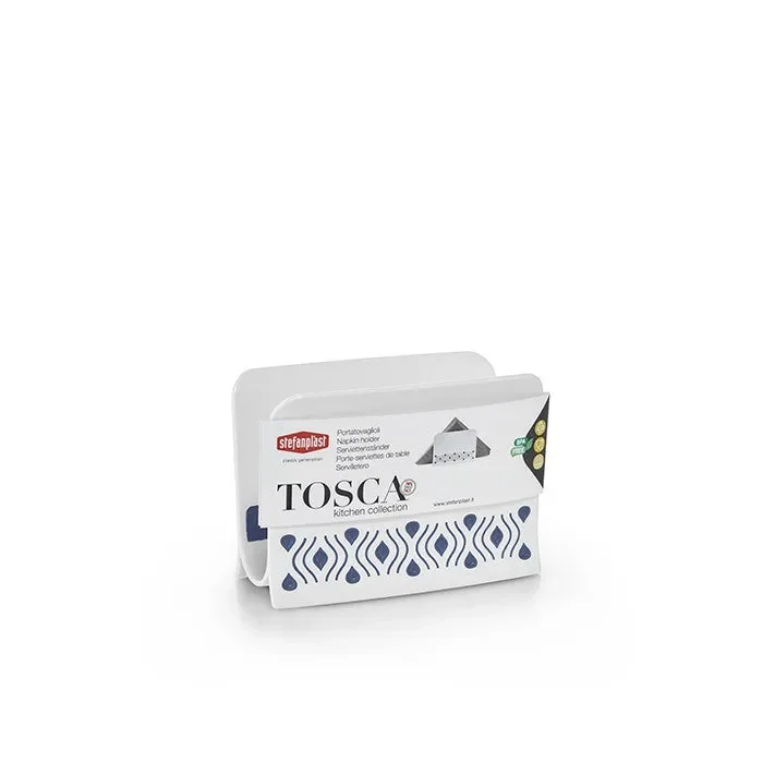 Portatovaglioli – Tosca bianco/blu