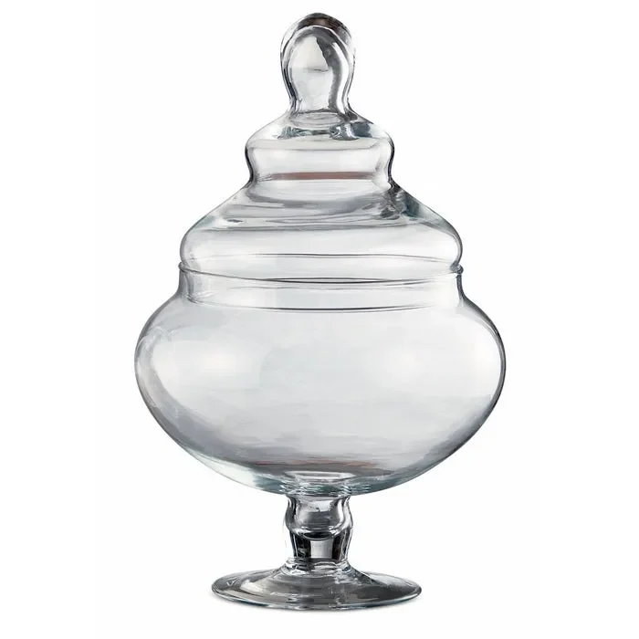 Potiche decorativa in vetro – Maat