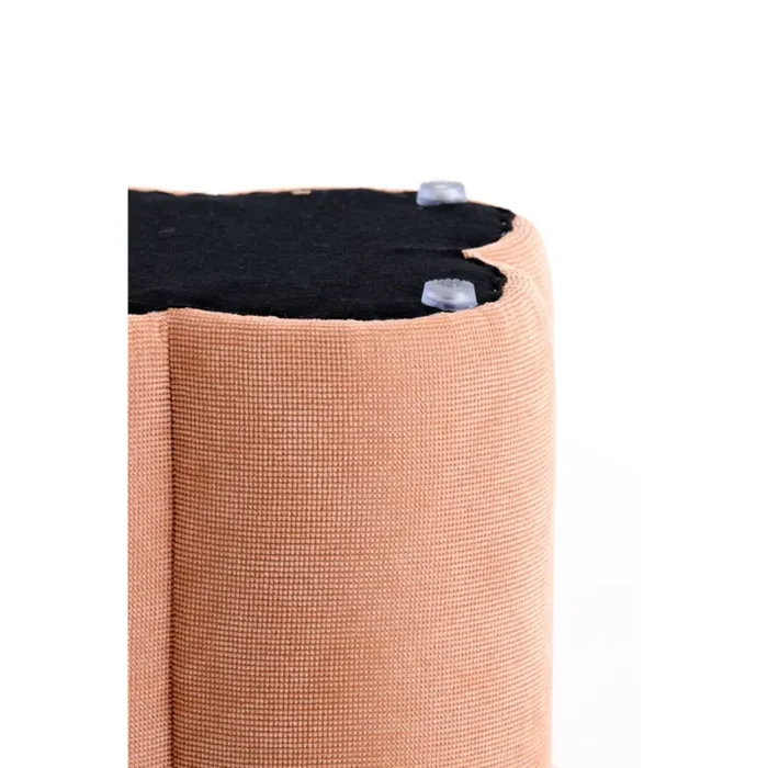 POUF IN TESSUTO CORALLO - immagine 3