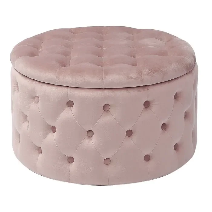 Pouf in velluto con contenitore 70 cm – Oulad