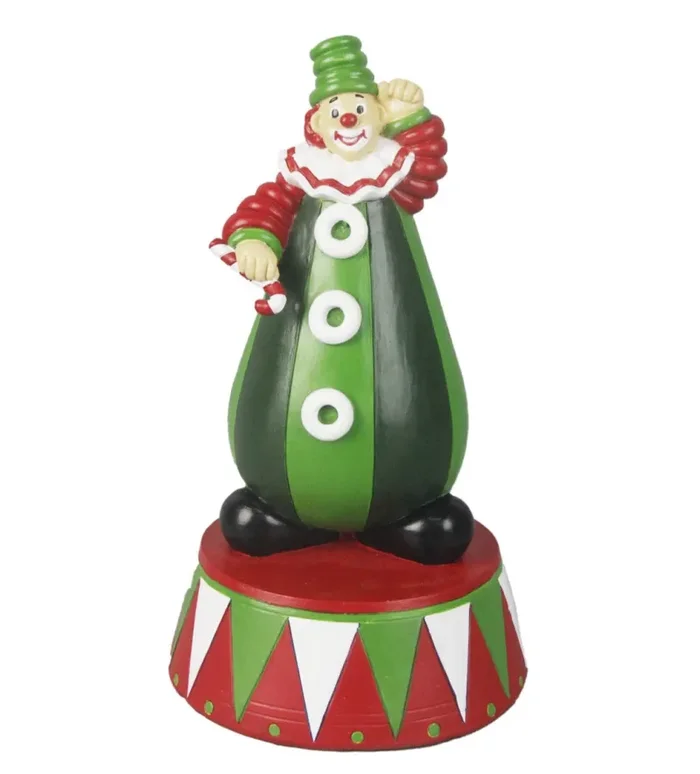 Preziosa Home Jolly Decorativo Natale 13 x 13 x 25 Cm Poliresina Verde Scatola Regalo Vendita online