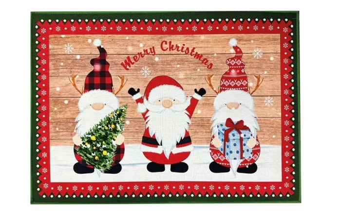 Preziosa Home Tappetto Ciniglia con Stampa Digitale Antiscivolo 55 x 80 Cm Ass. Multicolor 1 Pz - immagine 2