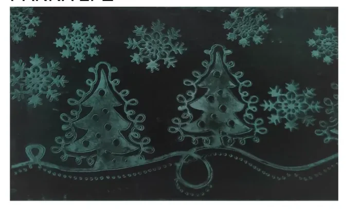 Preziosa Home Tappetto Velluto Scolpito Antiscivolo 50 x 80 Cm Ass. Rosso Verde Grigio 1 Pz - immagine 3