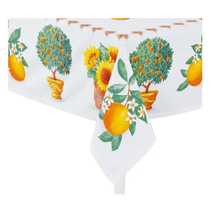 Preziosa Home Tovaglia Raso 140 x 240 Cm con Stampa Digitale Frutta Ass. Poliestere 1 Pz In saldo