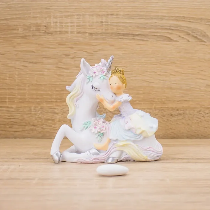 Principessa con Unicorno Mandorle by Paben