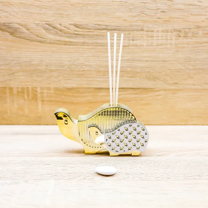 Profumatore Coppia Tartarughe Lully Argenti In saldo