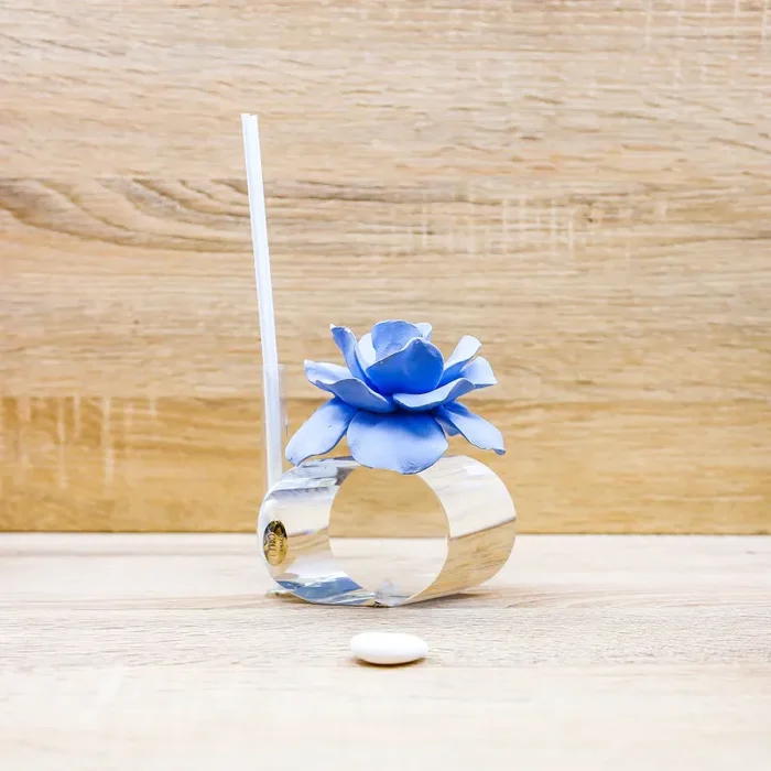 Profumatore Cristallo Fiore Celeste Tibo’ Cristal