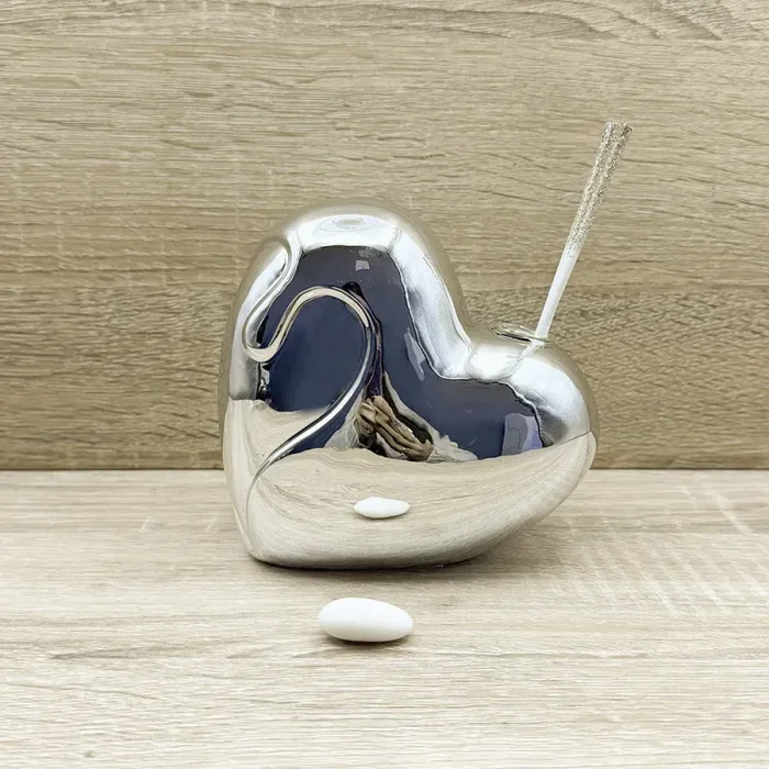 Profumatore Cuore Argento Claraluna