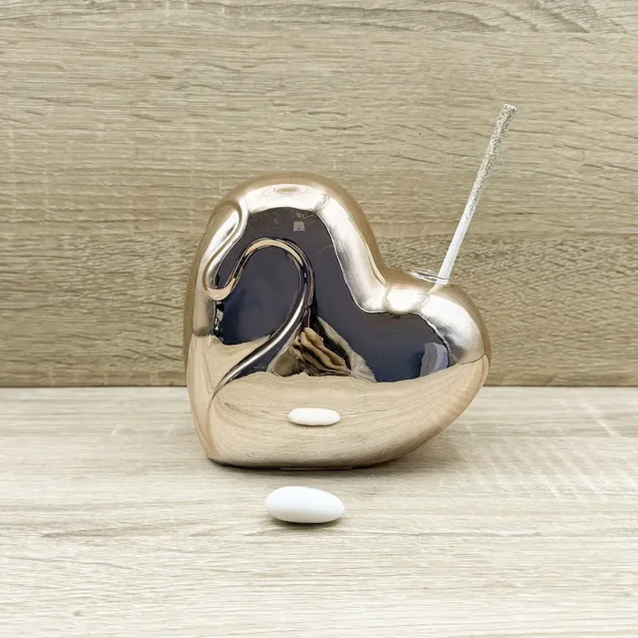 Profumatore Cuore Oro Rosa Claraluna Online