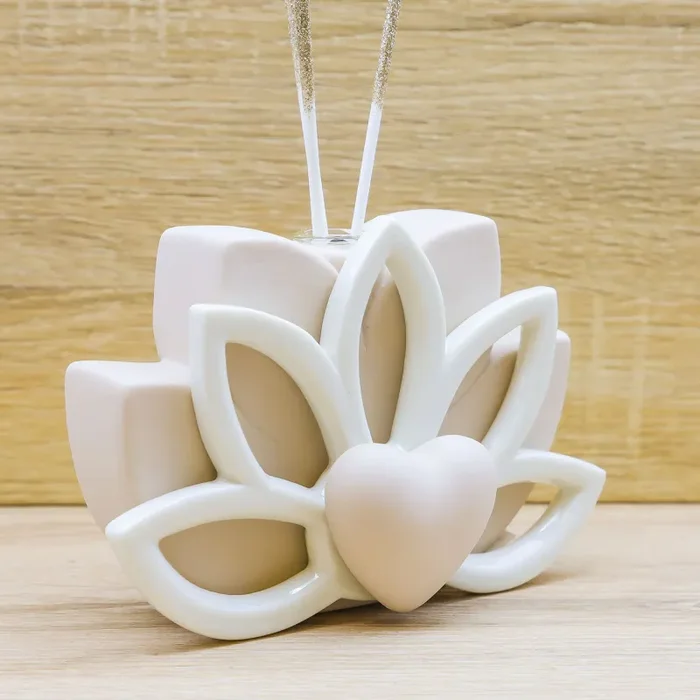 Profumatore Fiore di Loto Tortora Grande Claraluna Fornitura - immagine 2