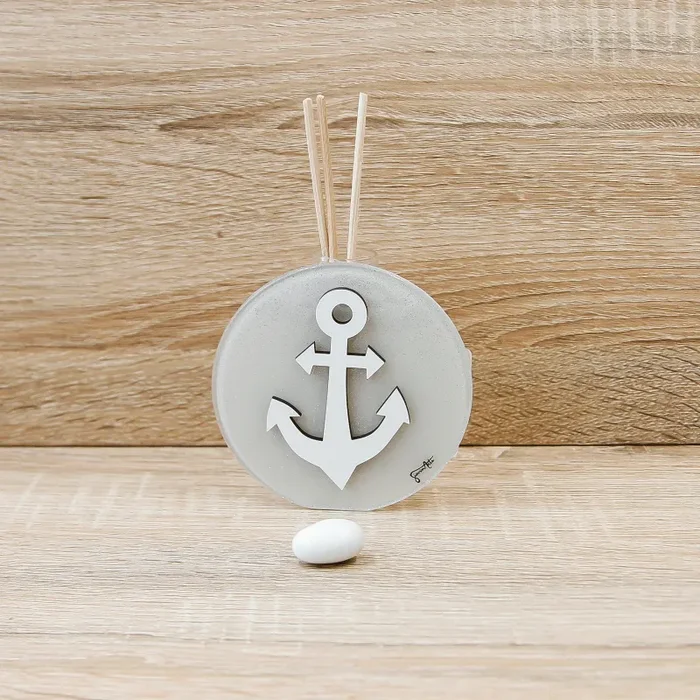 Profumatore Tondo Ancora Lully Argenti