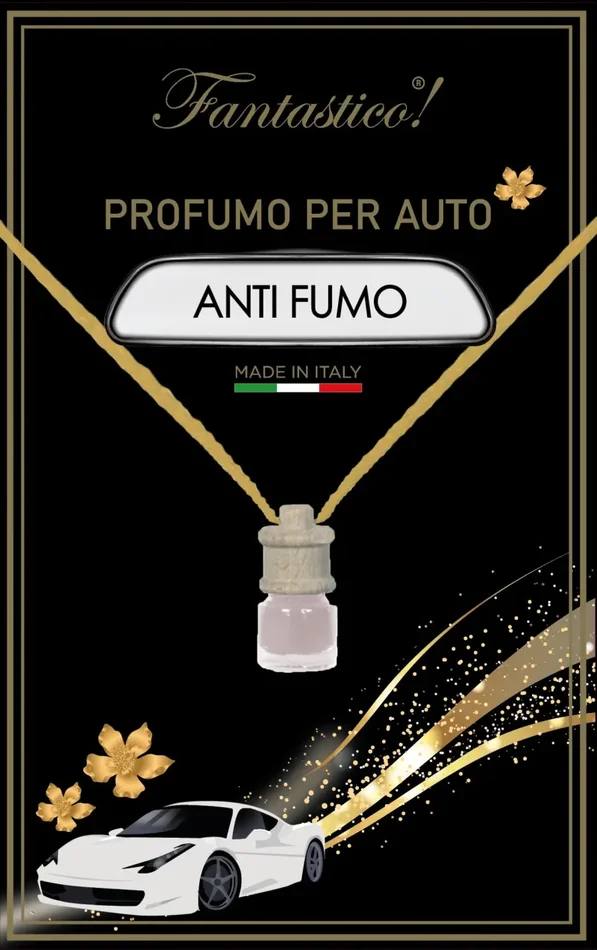 Profumo per Auto 5ml. Fantastico-Anti Fumo Moda