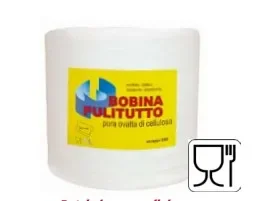 Pulitutto rotolo in pura cellulosa, 2 veli 17+17 gr./mq Moda