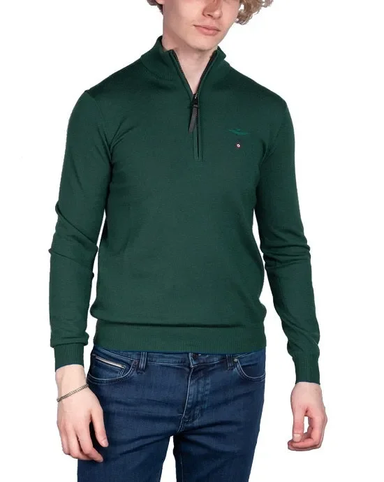 Pullover Uomo Aeronautica Militare Art 222MA1389L415 A-I 22 Colore a scelta Misura a scelta Vendita calda - immagine 3