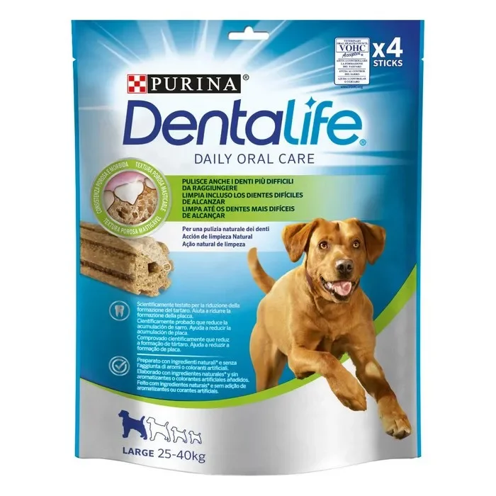 Purina Dentalife Snack per l’igiene orale cane Large 142g