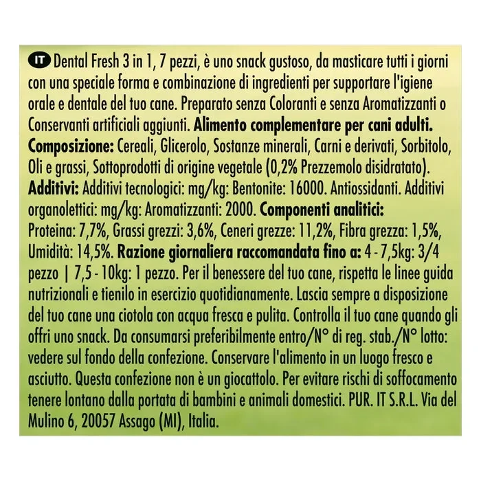 Purina Friskies Dental Fresh 3in1 Snack Small 110g - immagine 3