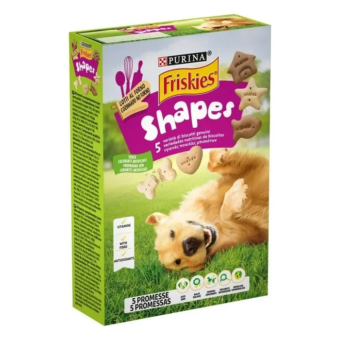 Purina Friskies Shapes Biscotti per cane 400g Online ora
