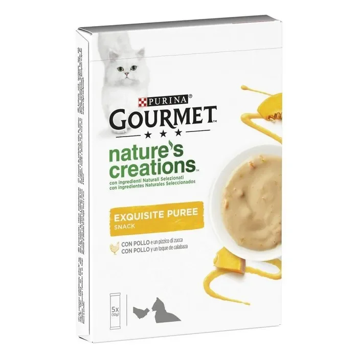 Purina Gourmet Nature’s Creation Exquisite Puree con Pollo e zucca 50g