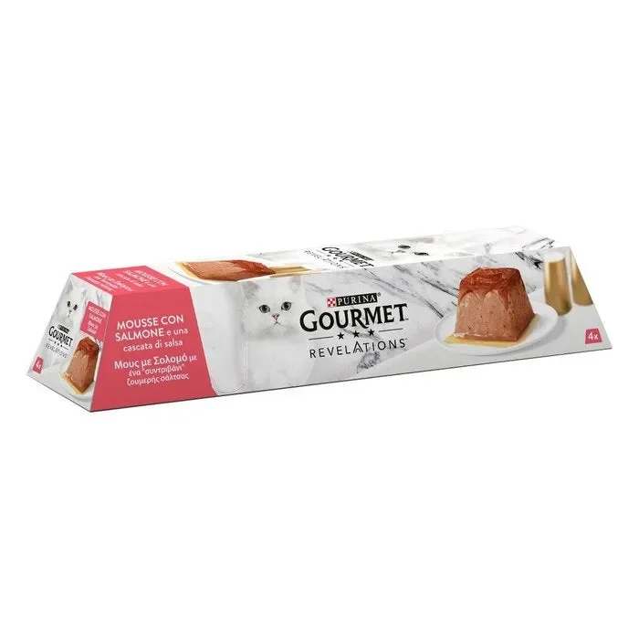 Purina Gourmet Revelations Salmone 4x57g